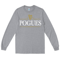 Heather Grey The Pogues 1982 Long Sleeve Tee - artisFamous