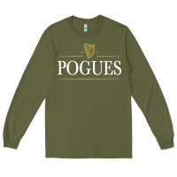 Army Green The Pogues 1982 Long Sleeve Tee - artisFamous