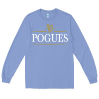 Colony Blue The Pogues 1982 Long Sleeve Tee - artisFamous