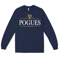Navy The Pogues 1982 Long Sleeve Tee - artisFamous
