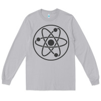 Moon Dust Atomic Atom Symbol Long Sleeve Tee - artisFamous