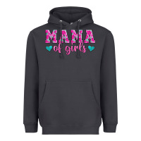 Smoke mama of girls floral pattern turquoise heart Heavyweight Hoodie - Jasminsmagicworld