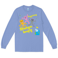 Colony Blue Shonen Knife Free Time Long Sleeve Tee - artisFamous
