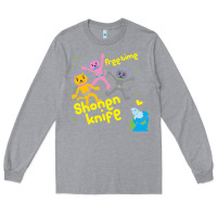 Heather Grey Shonen Knife Free Time Long Sleeve Tee - artisFamous