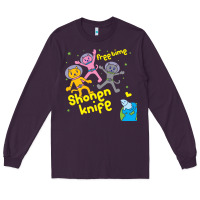 Plum Shonen Knife Free Time Long Sleeve Tee - artisFamous