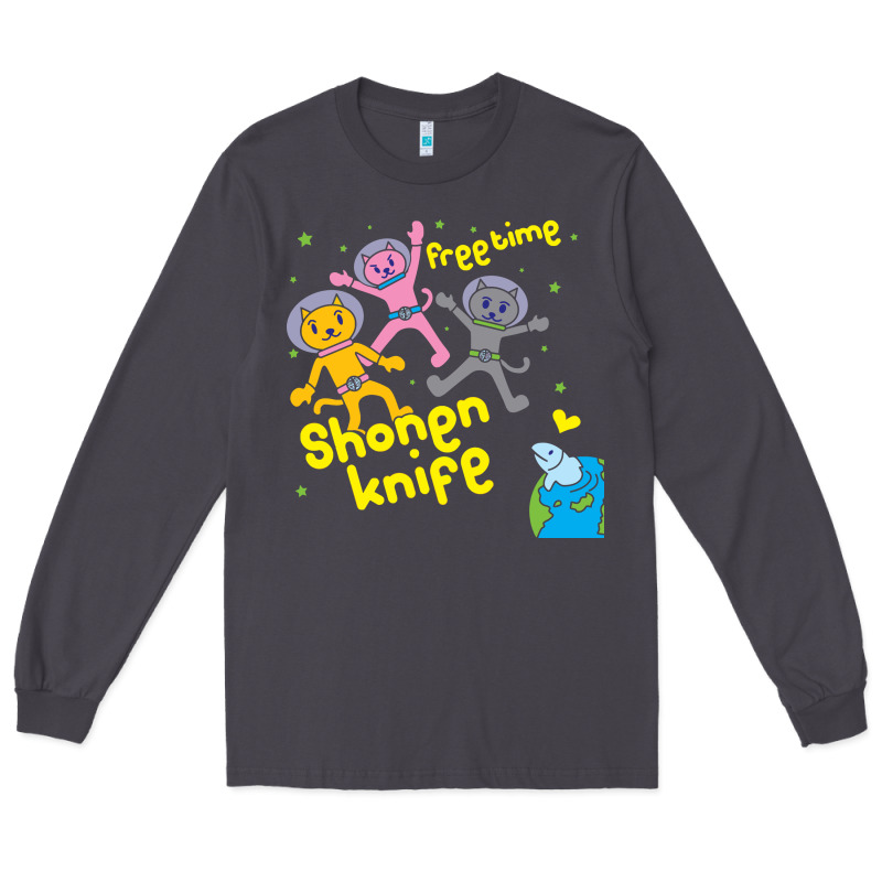 Shonen Knife Free Time Long Sleeve Tee by artisFamous | Teevron