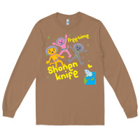 Toasted Coconut Shonen Knife Free Time Long Sleeve Tee - artisFamous
