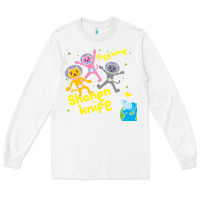 White Shonen Knife Free Time Long Sleeve Tee - artisFamous