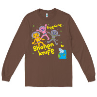 Chestnut Shonen Knife Free Time Long Sleeve Tee - artisFamous