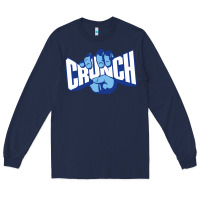 Navy crunch Long Sleeve Tee - artisFamous