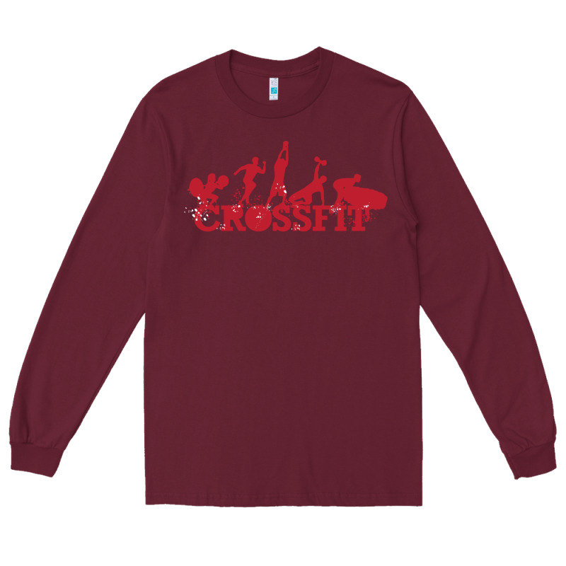 Crossfit Gym Long Sleeve Tee by artisFamous | Teevron