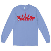 Colony Blue crossfit gym Long Sleeve Tee - artisFamous