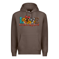 Coffee love german shepherd Premium Hoodie - Artiststas