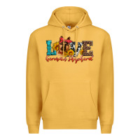 Mustard love german shepherd Premium Hoodie - Artiststas
