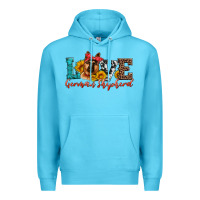 Ocean Blue love german shepherd Premium Hoodie - Artiststas