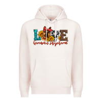 Pale Pink love german shepherd Premium Hoodie - Artiststas