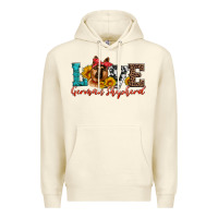 Sandshell love german shepherd Premium Hoodie - Artiststas