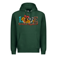 Sports Green love german shepherd Premium Hoodie - Artiststas