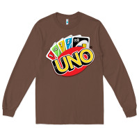 Chestnut uno funny game Long Sleeve Tee - artisFamous