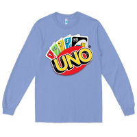 Colony Blue uno funny game Long Sleeve Tee - artisFamous