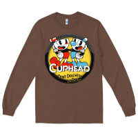 Chestnut Cuphead Long Sleeve Tee - artisFamous