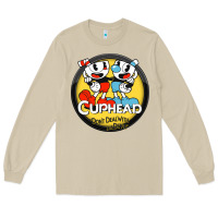 Mushroom Cuphead Long Sleeve Tee - artisFamous