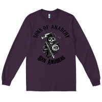 Plum sons of anarchy san andreas Long Sleeve Tee - artisFamous