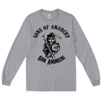 Heather Grey sons of anarchy san andreas Long Sleeve Tee - artisFamous