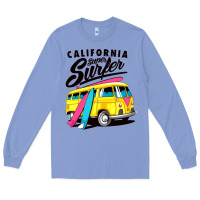 Colony Blue california super surf Long Sleeve Tee - artisFamous