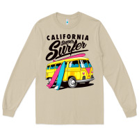 Mushroom california super surf Long Sleeve Tee - artisFamous