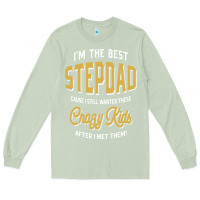 Matcha I'm The Best Stepdad | Father's Day Long Sleeve Tee - artisFamous