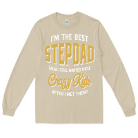 Mushroom I'm The Best Stepdad | Father's Day Long Sleeve Tee - artisFamous
