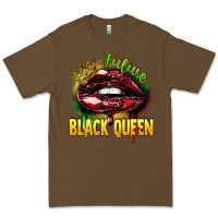 Cacao Future black queen Premium Tee - FaDigitalArtStudio