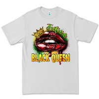 Dove Grey Future black queen Premium Tee - FaDigitalArtStudio