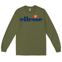Army Green Ellesse Long Sleeve Tee - artisFamous