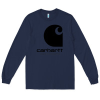 Navy Carhartt Long Sleeve Tee - artisFamous