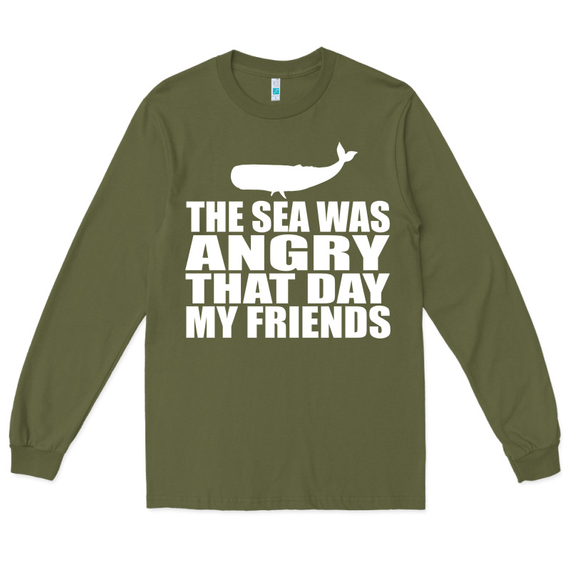 Seinfeld   The Sea Was Angry That Day My Friends Long Sleeve Tee by artisFamous | Teevron