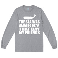 Heather Grey seinfeld   the sea was angry that day my friends Long Sleeve Tee - artisFamous