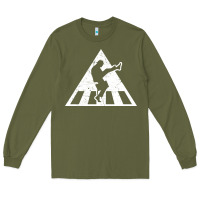 The Ministry Of Silly Walks Distressed Long Sleeve Tee | Teevron