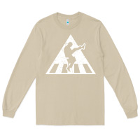 Mushroom The Ministry of Silly Walks Distressed Long Sleeve Tee - artisFamous