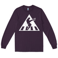 Plum The Ministry of Silly Walks Distressed Long Sleeve Tee - artisFamous