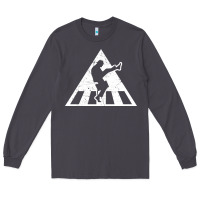 Smoke The Ministry of Silly Walks Distressed Long Sleeve Tee - artisFamous