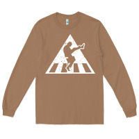 Toasted Coconut The Ministry of Silly Walks Distressed Long Sleeve Tee - artisFamous