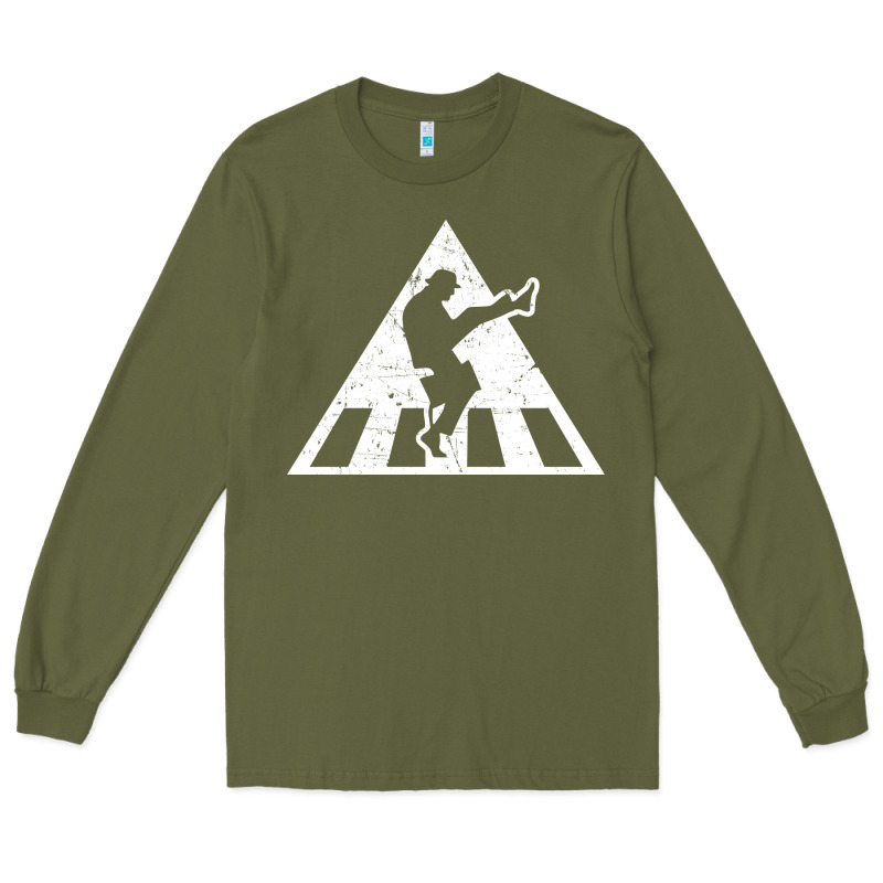 The Ministry Of Silly Walks Distressed Long Sleeve Tee by artisFamous | Teevron