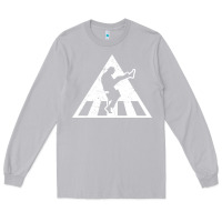 Moon Dust The Ministry of Silly Walks Distressed Long Sleeve Tee - artisFamous