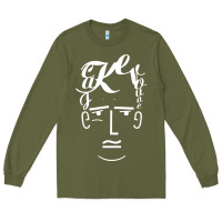 Army Green jack kerouac Long Sleeve Tee - artisFamous