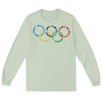 Matcha OLYMPIC RINGS Long Sleeve Tee - artisFamous