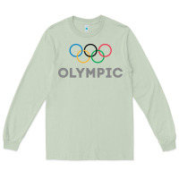 Matcha OLYMPIC RINGS Long Sleeve Tee - artisFamous