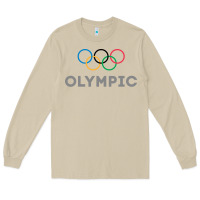 Mushroom OLYMPIC RINGS Long Sleeve Tee - artisFamous