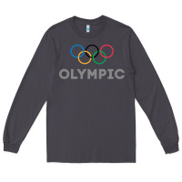 Smoke OLYMPIC RINGS Long Sleeve Tee - artisFamous